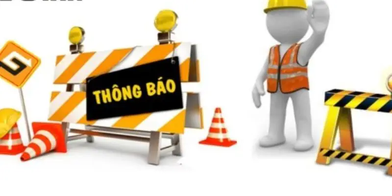 Khi tiến hành bảo trì hệ thống, người chơi không thể truy cập web